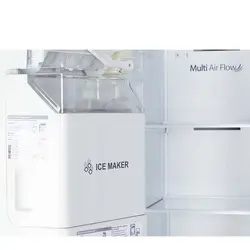 یخچال فریزر ساید بای ساید هایسنس RC-71SS4SA نقره ای | هایپر تخفیفان