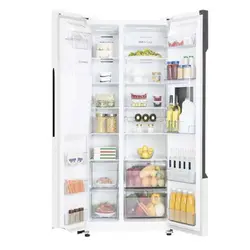 یخچال فریزر ساید بای ساید هایسنس RC-71SS4SA نقره ای | هایپر تخفیفان