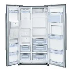 یخچال فریزر ساید بای ساید بوش KAG90AW204 سفید | هایپر تخفیفان
