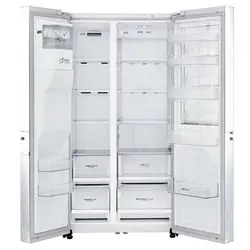 یخچال فریزر ساید بای ساید ال جی SXB53W سفید | هایپر تخفیفان