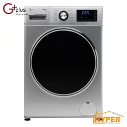 ماشین لباسشویی جی پلاس GWM-K945S استیل 9 کیلویی
