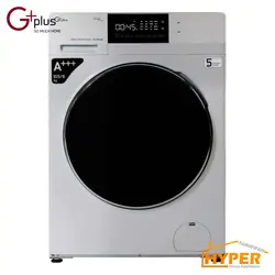ماشین لباسشویی جی پلاس GWM-KD1049S استیل 10.5 کیلویی | هایپر تخفیفان