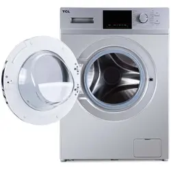 ماشین لباسشویی تی سی ال TWM-904SBI نقره ای 9 کیلویی | هایپر تخفیفان