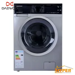 ماشین لباسشویی دوو مدل DWK-PRO82SB نقره ای/مشکی 8 کیلویی | هایپر تخفیفان