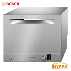 ماشین ظرفشویی بوش 6 نفره SKS62E28IR نقره ای | هایپر تخفیفان