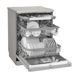 ماشین ظرفشویی ال جی XD74S نقره ای 14 نفره