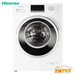 ماشین لباسشویی هایسنس WFH8012D سفید 8 کیلویی | هایپر تخفیفان