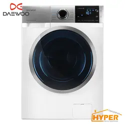 ماشین لباسشویی دوو DWK-PRO82TS سفید/نقره ای 8 کیلویی | هایپر تخفیفان