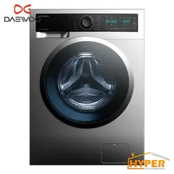 ماشین لباسشویی دوو DWK-LIFE80SB نقره ای پنل مشکی 8 کیلویی | هایپر تخفیفان