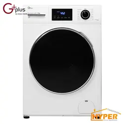 ماشین لباسشویی جی پلاس GWM-J8470W سفید 8 کیلویی | هایپر تخفیفان