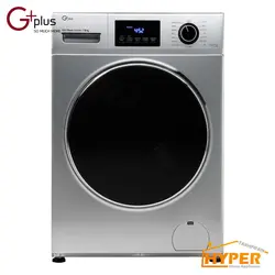 ماشین لباسشویی جی پلاس GWM-J8470S نقره ای 8 کیلویی