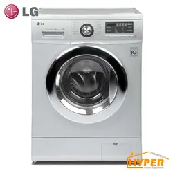 ماشین لباسشویی ال جی WM-M80NT نقره ای 8 کیلویی | هایپر تخفیفان
