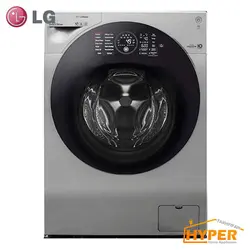 ماشین لباسشویی ال جی WM-G128SS-GSC استیل 12 کیلویی | هایپر تخفیفان