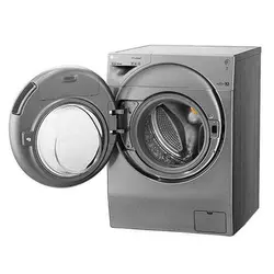 ماشین لباسشویی ال جی WM-G128SS-GSC استیل 12 کیلویی | هایپر تخفیفان