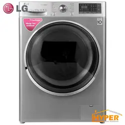 ماشین لباسشویی ال جی WM1015SS نقره ای 10.5 کیلویی | هایپر تخفیفان