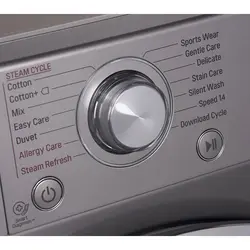 ماشین لباسشویی ال جی WM1015SS نقره ای 10.5 کیلویی | هایپر تخفیفان