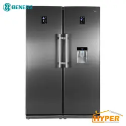 یخچال فریزر دوقلو بنس GL2S نقره ای | هایپر تخفیفان