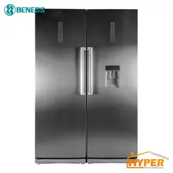 یخچال فریزر دوقلو بنس D5IS نقره ای | هایپر تخفیفان