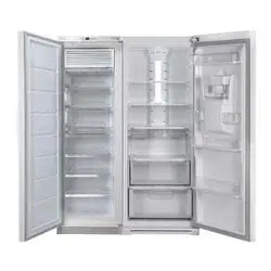 یخچال فریزر دوقلو هیمالیا تتا W سفید | هایپر تخفیفان