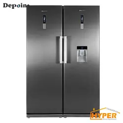 یخچال فریزر دوقلو دیپوینت D4S نقره ای | هایپر تخفیفان