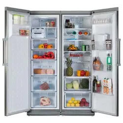 یخچال فریزر دوقلو دیپوینت D4S نقره ای | هایپر تخفیفان