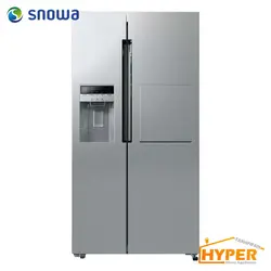 یخچال فریزر ساید بای ساید اسنوا S8-2340SS استیل | هایپر تخفیفان