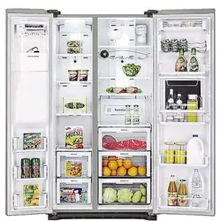 یخچال فریزر ساید بای ساید سامسونگ G26STS تیتانیوم