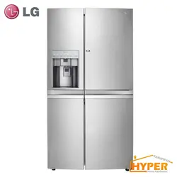 یخچال فریزر ساید بای ساید ال جی SXB55SS نقره ای | هایپر تخفیفان