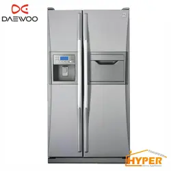 یخچال فریزر ساید بای ساید دوو FRS-L2615 استیل | هایپر تخفیفان