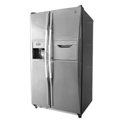 یخچال فریزر ساید بای ساید دوو FRS-L2615 استیل | هایپر تخفیفان