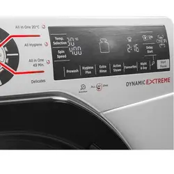 ماشین لباسشویی زیرووات Zerowatt IZ-1495 ST نقره ای 9 کیلویی | هایپر تخفیفان