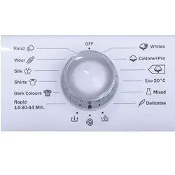 ماشین لباسشویی زیرووات Zerowatt OZ-1185 WT سفید 8 کیلویی | هایپر تخفیفان