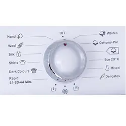 ماشین لباسشویی زیرووات Zerowatt OZ-1395 WT سفید 9 کیلویی | هایپر تخفیفان