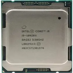 پردازنده مرکزی اینتل سری Cascade Lake-Xمدل Core i9-10920X Tray