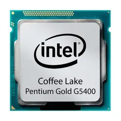 پردازنده مرکزی اینتل سری Coffee Lake مدل Pentium Gold G5400 Tray