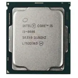 پردازنده مرکزی اینتل سری Coffee Lake مدل Core i5-8600 تری