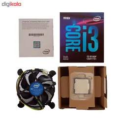 پردازنده مرکزی اینتل مدل Core i3-9100F
