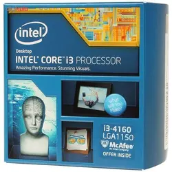 پردازنده مرکزی اینتل سری Haswell مدل Core i3-4160