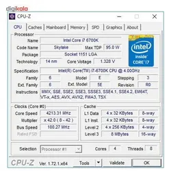 پردازنده مرکزی اینتل سری Skylake مدل Core i7-6700K