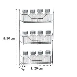 جا ادویه اویز پشت درب کابینت 12 تایی