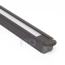 چراغ زیر کابینتی شیارخور توکار مشکی مدل L1016