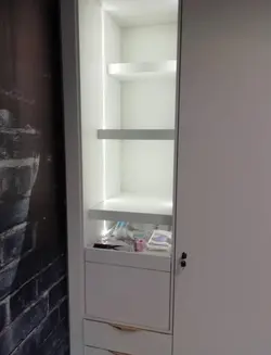 چراغ زیر کابینتی شیارخور توکار مشکی مدل L1016