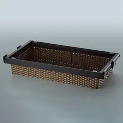 سبد حصیری ریلی داخل کمد لباس یونی هوپر مدل ws4119s