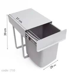 سطل زباله کابینتی کشویی710