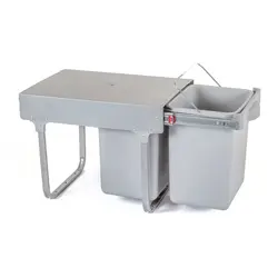 سطل زباله ریلی دو مخزنه متوسط 706