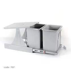 سطل زباله قابل اتصال به درب آلبا درجه 1 مدل 707