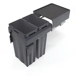 سطل زباله دو قلو ریلی مکس بین ملونی