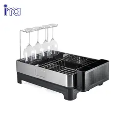 آبچک رومیزی یک طبقه استیل مدل euro design کد 9162 ملونی