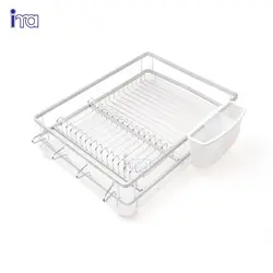 جا ظرفی کنار سینک نقره ای