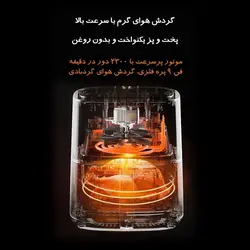 سرخ کن و هوا پز شیائومی مدل Xiaomi fryer and air cooker Silencare SC-K509
